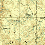 United States Geological Survey Bozeman W, MT-WY (1894, 250000-Scale) digital map