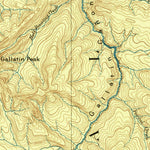 United States Geological Survey Bozeman W, MT-WY (1894, 250000-Scale) digital map