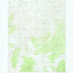 United States Geological Survey Braae, WY (1985, 24000-Scale) digital map