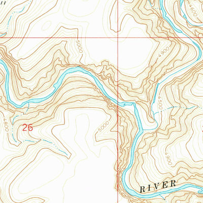 United States Geological Survey Brace Flat, ID (1973, 24000-Scale) digital map