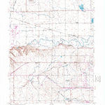 United States Geological Survey Bracewell, CO (1950, 24000-Scale) digital map