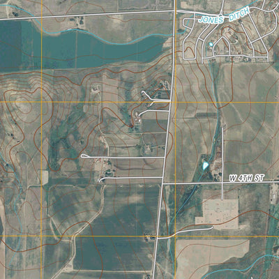 United States Geological Survey Bracewell, CO (2010, 24000-Scale) digital map