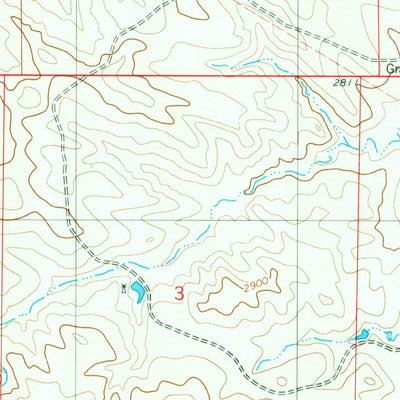 United States Geological Survey Bracket Butte SE, MT (1981, 24000-Scale) digital map