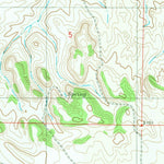 United States Geological Survey Bracket Butte SE, MT (1981, 24000-Scale) digital map