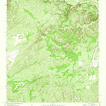 United States Geological Survey Brackettville NE, TX (1974, 24000-Scale) digital map