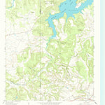United States Geological Survey Brad, TX (1967, 24000-Scale) digital map