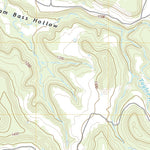 United States Geological Survey Brad, TX (2022, 24000-Scale) digital map
