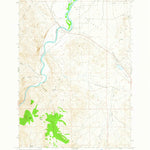 United States Geological Survey Bradbury Flat, ID (1963, 24000-Scale) digital map