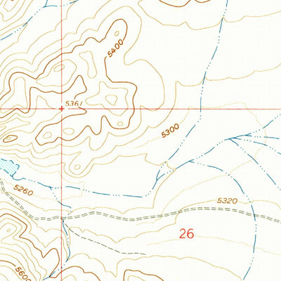 United States Geological Survey Bradbury Flat, ID (1963, 24000-Scale) digital map