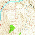 United States Geological Survey Bradbury Flat, ID (1963, 24000-Scale) digital map