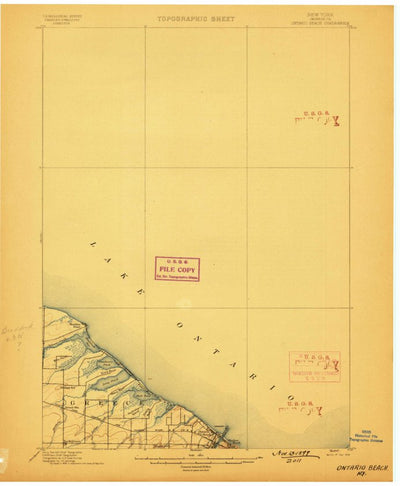 United States Geological Survey Braddock Heights, NY (1899, 62500-Scale) digital map