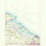 United States Geological Survey Braddock Heights, NY (1952, 24000-Scale) digital map