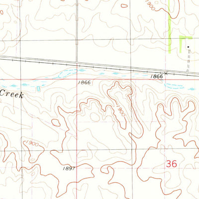 United States Geological Survey Braddock, ND (1975, 24000-Scale) digital map