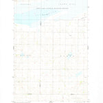 United States Geological Survey Braddock NE, ND (1975, 24000-Scale) digital map