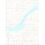 United States Geological Survey Braddock NW, ND (1975, 24000-Scale) digital map