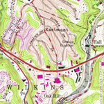 United States Geological Survey Braddock, PA (1960, 24000-Scale) digital map