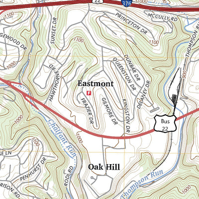 United States Geological Survey Braddock, PA (2023, 24000-Scale) digital map