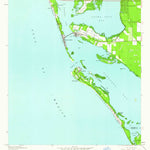 United States Geological Survey Bradenton Beach, FL (1944, 24000-Scale) digital map