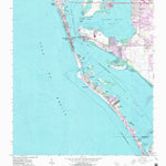 United States Geological Survey Bradenton Beach, FL (1964, 24000-Scale) digital map