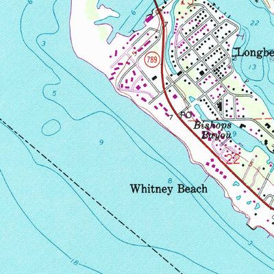 United States Geological Survey Bradenton Beach, FL (1964, 24000-Scale) digital map