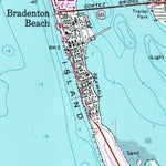 United States Geological Survey Bradenton Beach, FL (1964, 24000-Scale) digital map