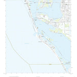 United States Geological Survey Bradenton Beach, FL (2021, 24000-Scale) digital map