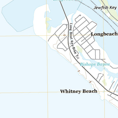 United States Geological Survey Bradenton Beach, FL (2021, 24000-Scale) digital map