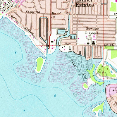 United States Geological Survey Bradenton, FL (1964, 24000-Scale) digital map