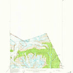 United States Geological Survey Bradfield Canal A-1, AK (1955, 63360-Scale) digital map