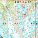 United States Geological Survey Bradfield Canal A-1, AK (1996, 63360-Scale) digital map