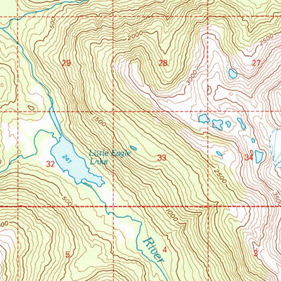 United States Geological Survey Bradfield Canal A-1, AK (1997, 63360-Scale) digital map
