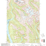 United States Geological Survey Bradfield Canal A-1, AK (2000, 63360-Scale) digital map