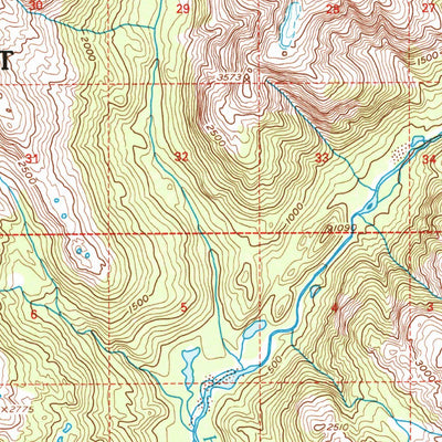 United States Geological Survey Bradfield Canal A-1, AK (2000, 63360-Scale) digital map