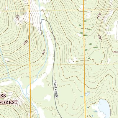 United States Geological Survey Bradfield Canal A-1 SE, AK (2021, 25000-Scale) digital map