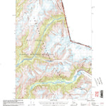 United States Geological Survey Bradfield Canal A-2, AK (2000, 63360-Scale) digital map