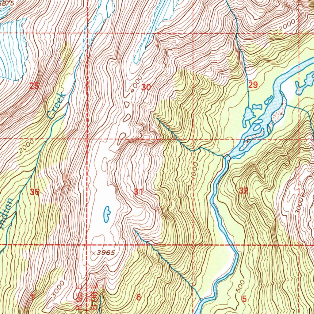 Ancal Maps Bradfield Canal A-2, AK (2000, 63360-Scale) Map by United States ...