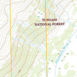 United States Geological Survey Bradfield Canal A-2 SE, AK (2021, 25000-Scale) digital map
