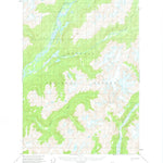 United States Geological Survey Bradfield Canal A-3, AK (1955, 63360-Scale) digital map
