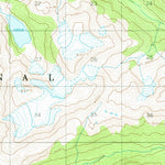 United States Geological Survey Bradfield Canal A-3, AK (1955, 63360-Scale) digital map