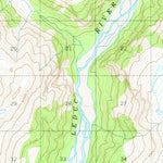 United States Geological Survey Bradfield Canal A-3, AK (1955, 63360-Scale) digital map
