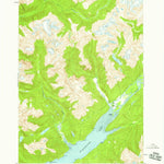 United States Geological Survey Bradfield Canal A-4, AK (1955, 63360-Scale) digital map