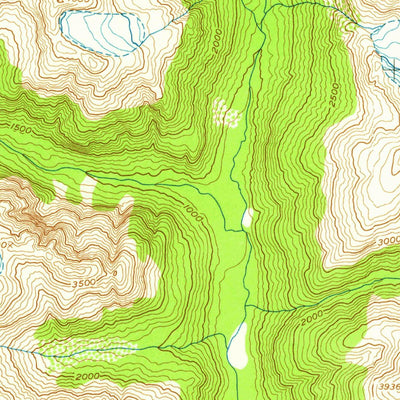 United States Geological Survey Bradfield Canal A-4, AK (1955, 63360-Scale) digital map