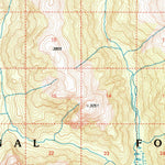 United States Geological Survey Bradfield Canal A-4, AK (1995, 63360-Scale) digital map