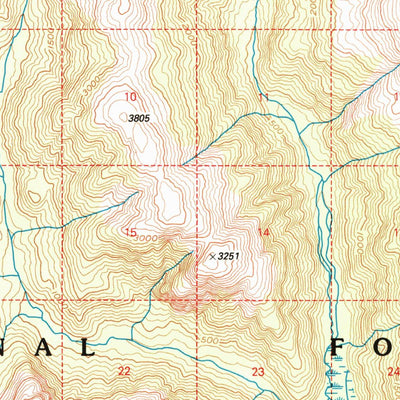United States Geological Survey Bradfield Canal A-4, AK (1995, 63360-Scale) digital map