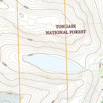 United States Geological Survey Bradfield Canal A-4 NE, AK (2021, 25000-Scale) digital map