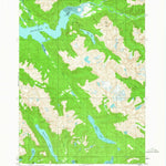 United States Geological Survey Bradfield Canal A-5, AK (1955, 63360-Scale) digital map