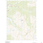 United States Geological Survey Bradfield Canal A-5 NE, AK (2021, 25000-Scale) digital map