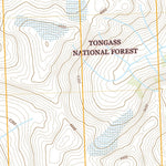 United States Geological Survey Bradfield Canal A-5 NE, AK (2021, 25000-Scale) digital map