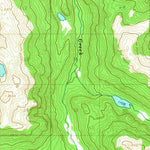 United States Geological Survey Bradfield Canal A-6, AK (1955, 63360-Scale) digital map