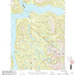 United States Geological Survey Bradfield Canal A-6, AK (2000, 63360-Scale) digital map